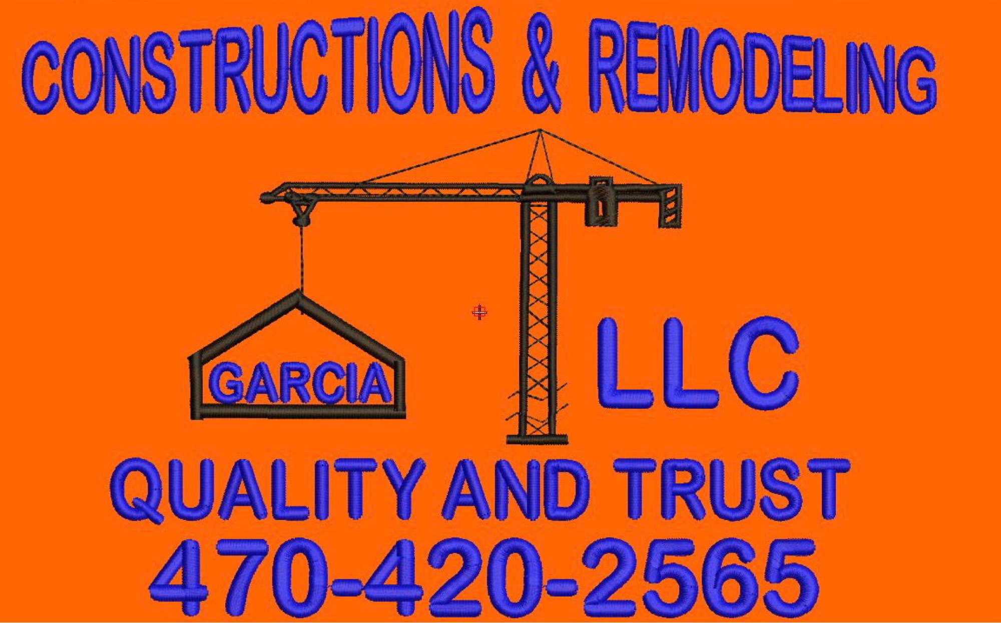 Construction and Remodeling Garcia Logo
