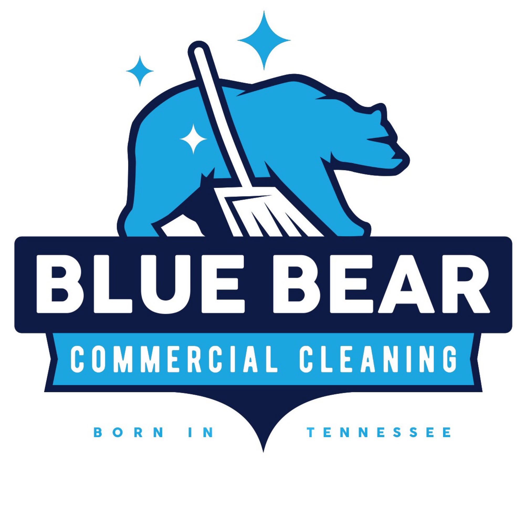 BlueBear Commercial Cleaning Logo