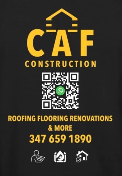 CAF Construction NY Logo