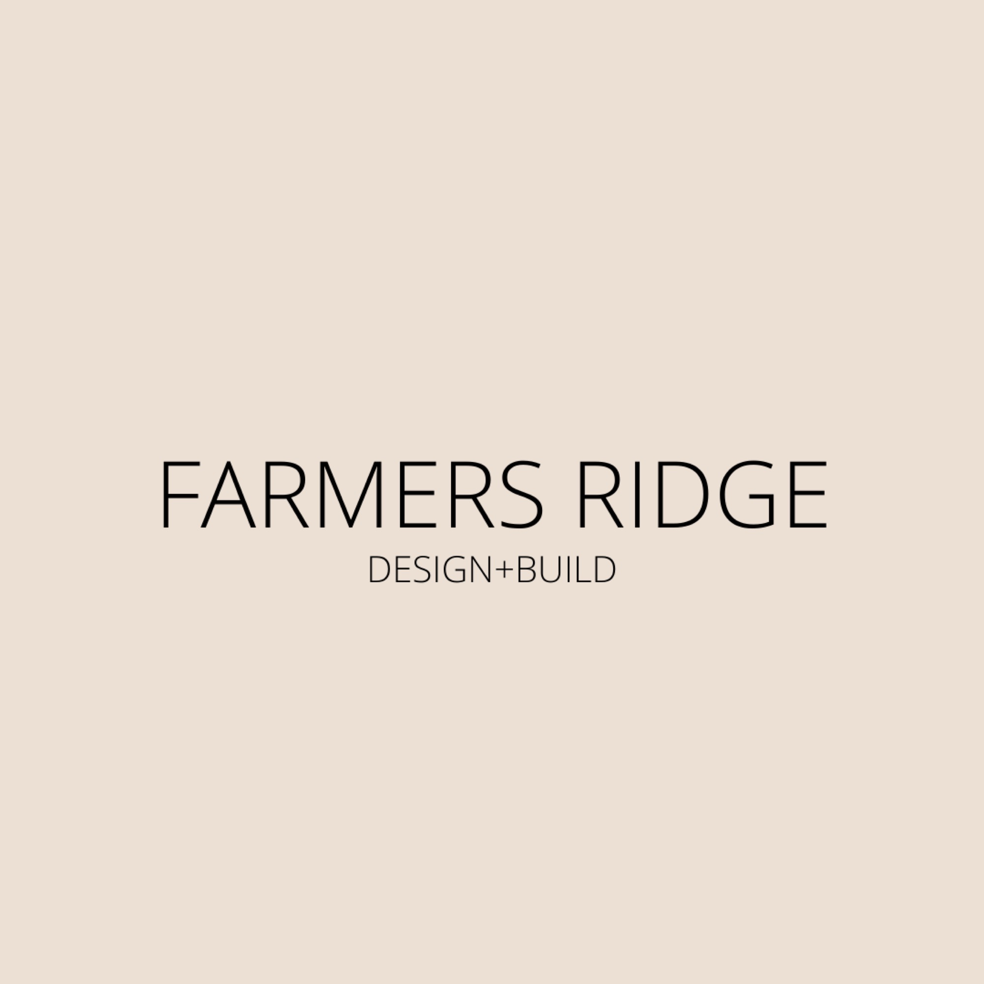 Farmer's Ridge Design & Build Logo