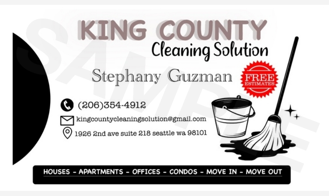 King County Cleaning Solution Logo