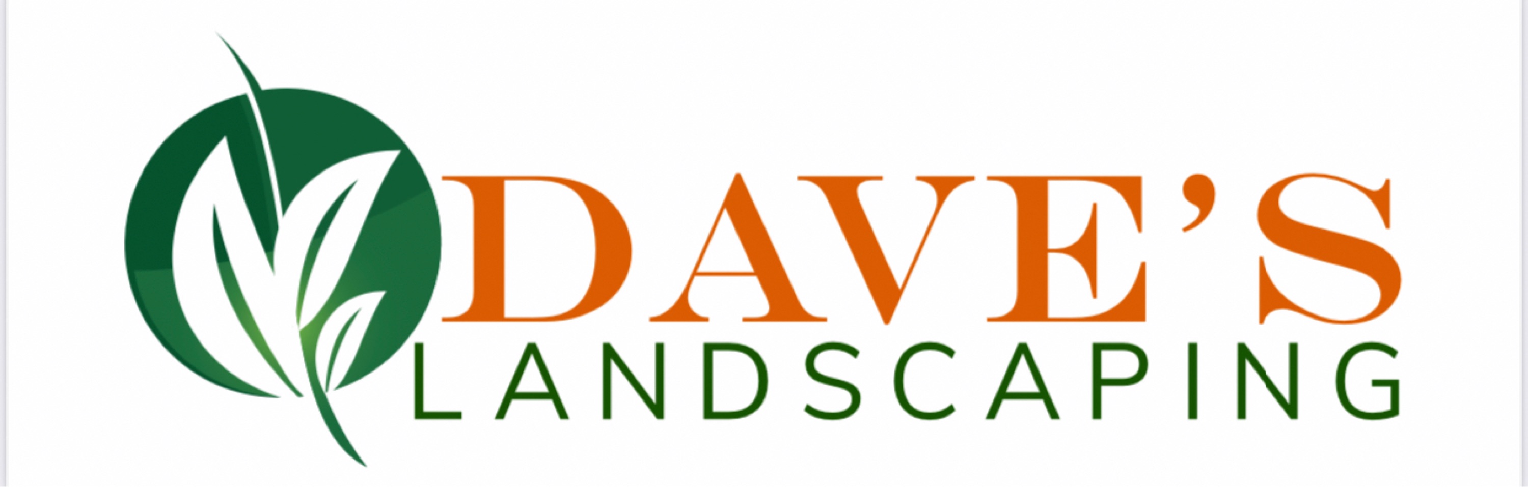 Dave's Landscaping Logo