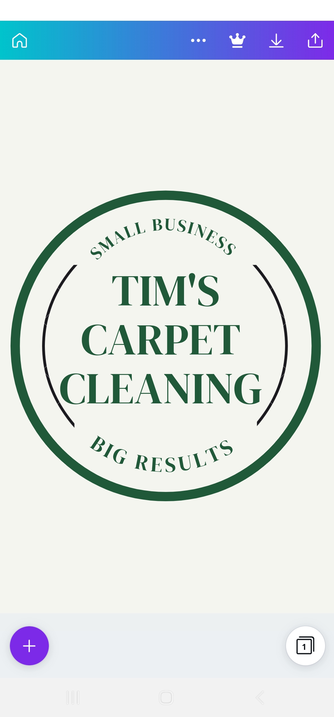 Tim's Carpet Cleaning Logo
