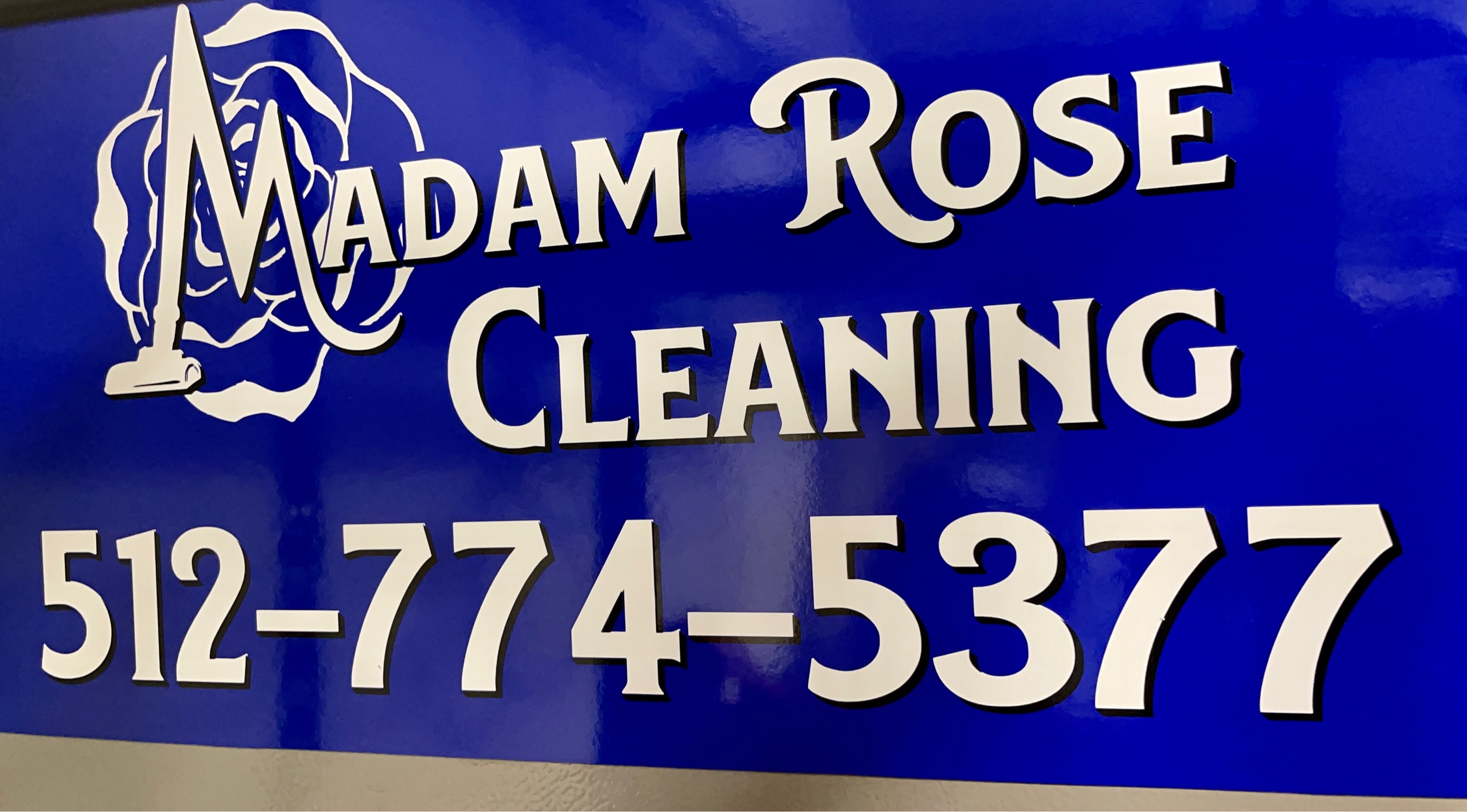 Madam Rose Cleaning Logo