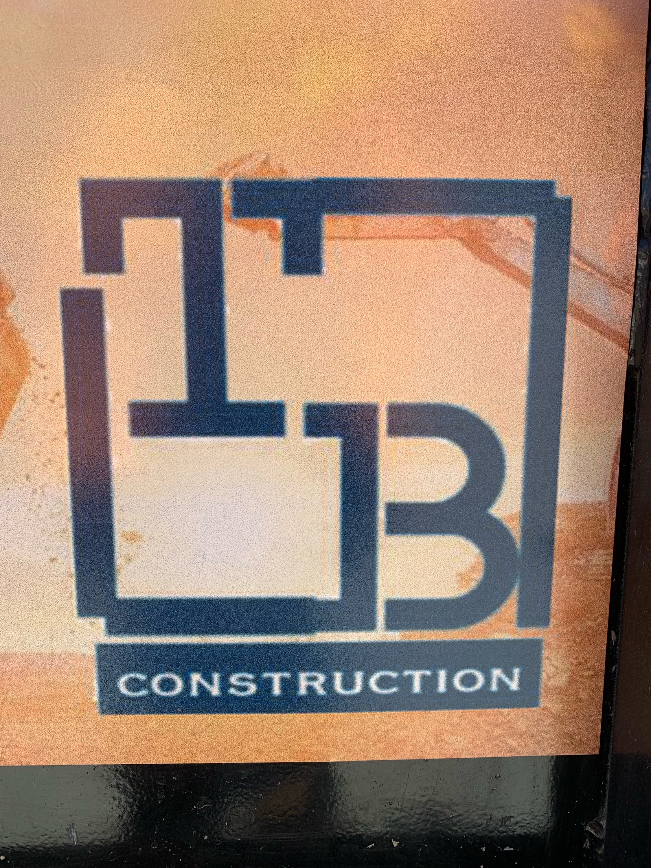 T B Construction Logo