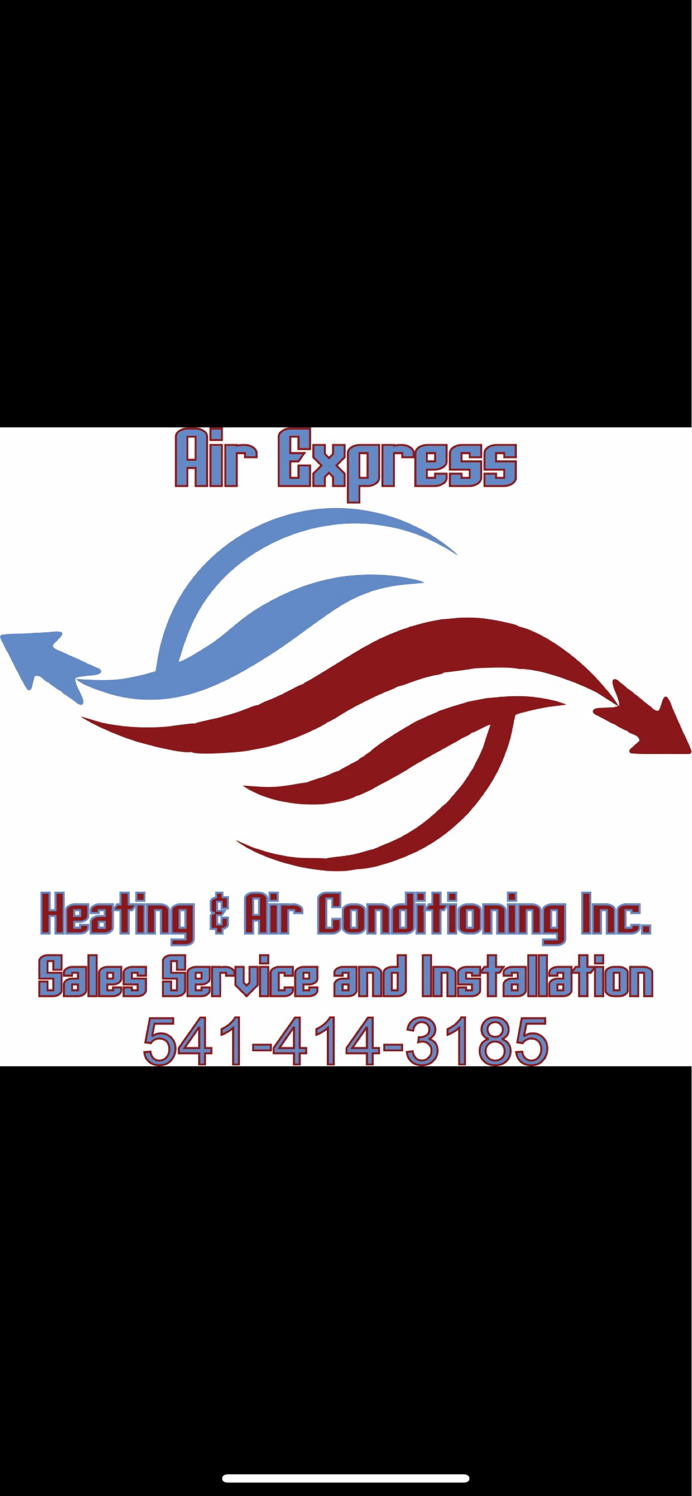 Air Express Heating and Air Conditioning Logo