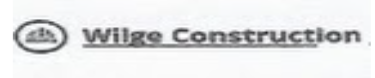 Wilge Construction, LLC Logo
