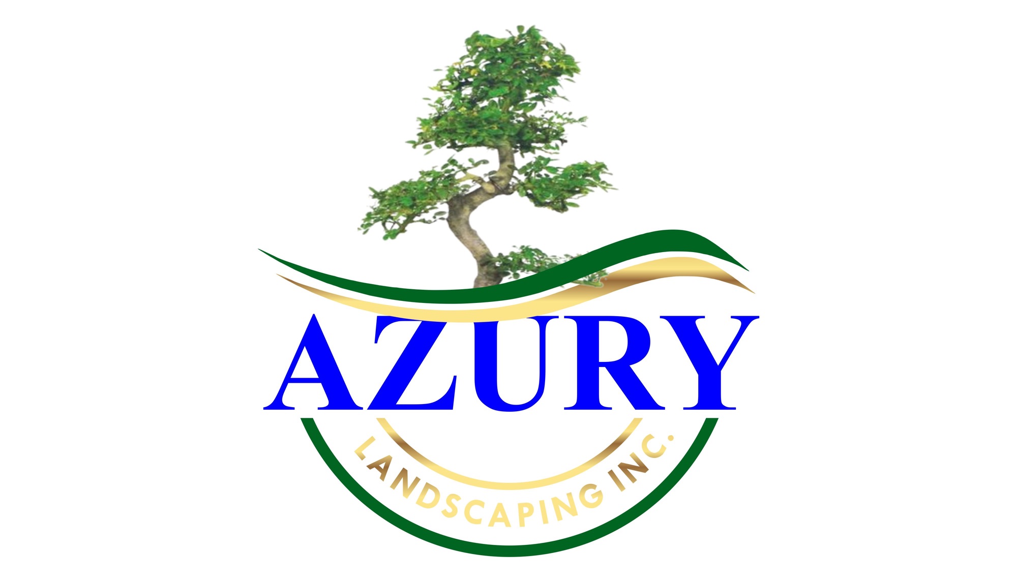 Azury Landscaping, Inc. Logo