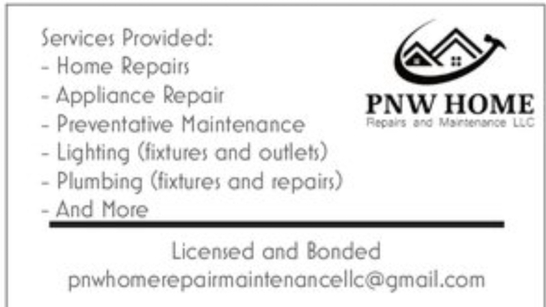 PNW Home Repairs & Maintenance Logo