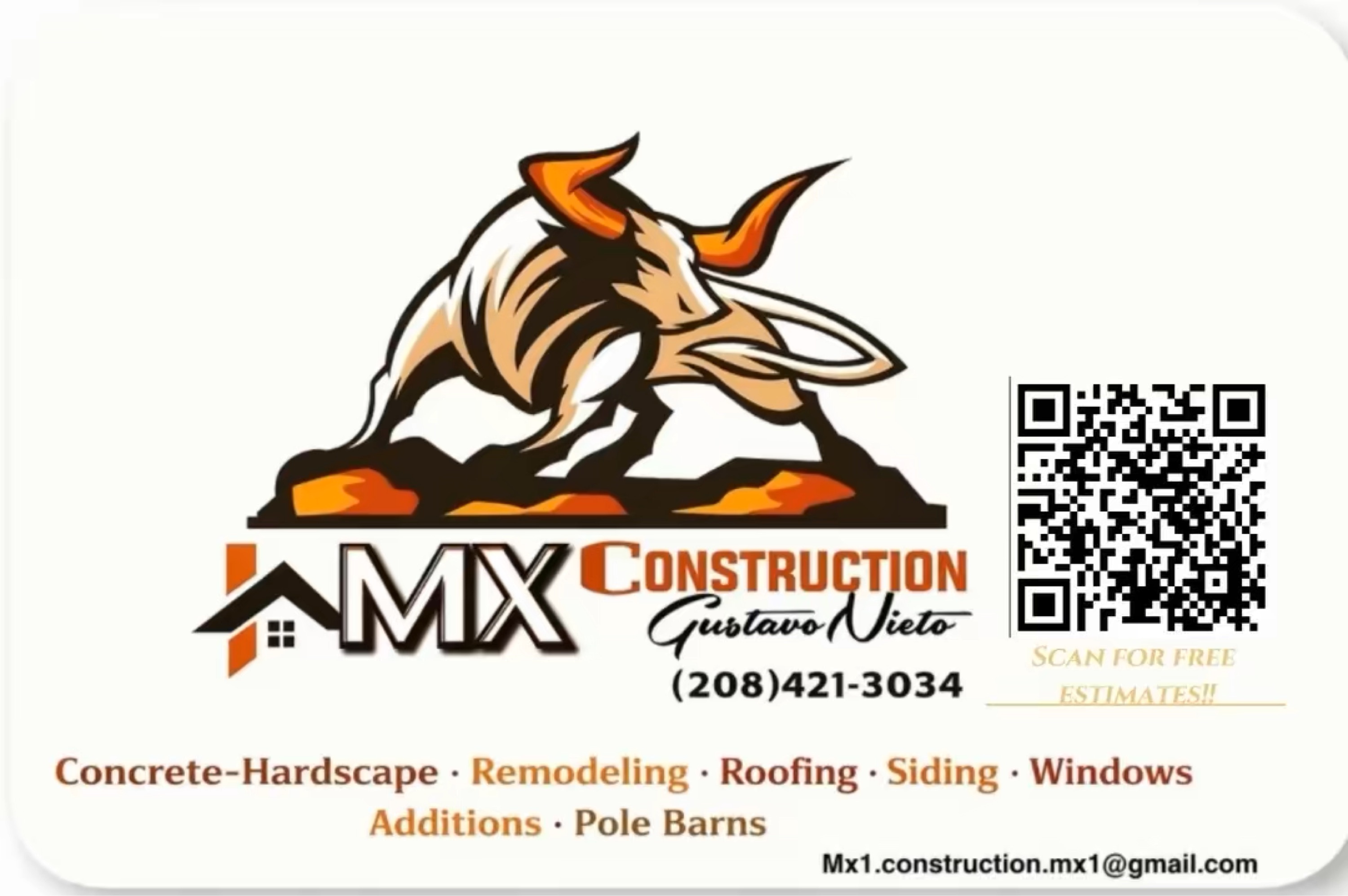 MX Construction Logo