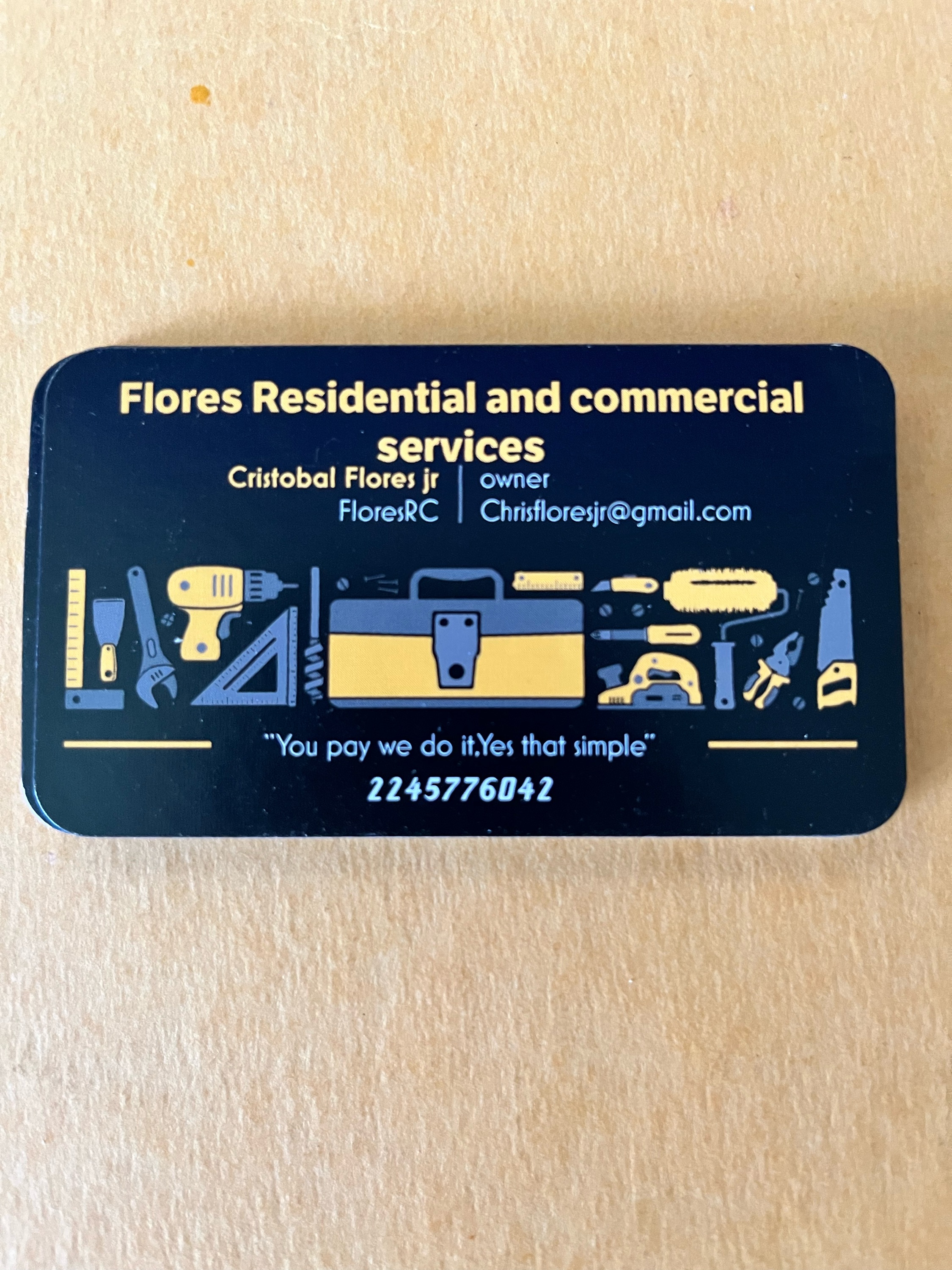 Flores Residential and Commercial Services, LLC Logo