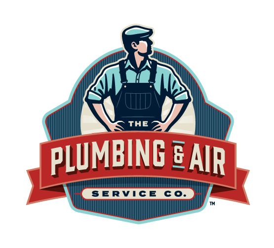 The Plumbing & Air Service Company Logo