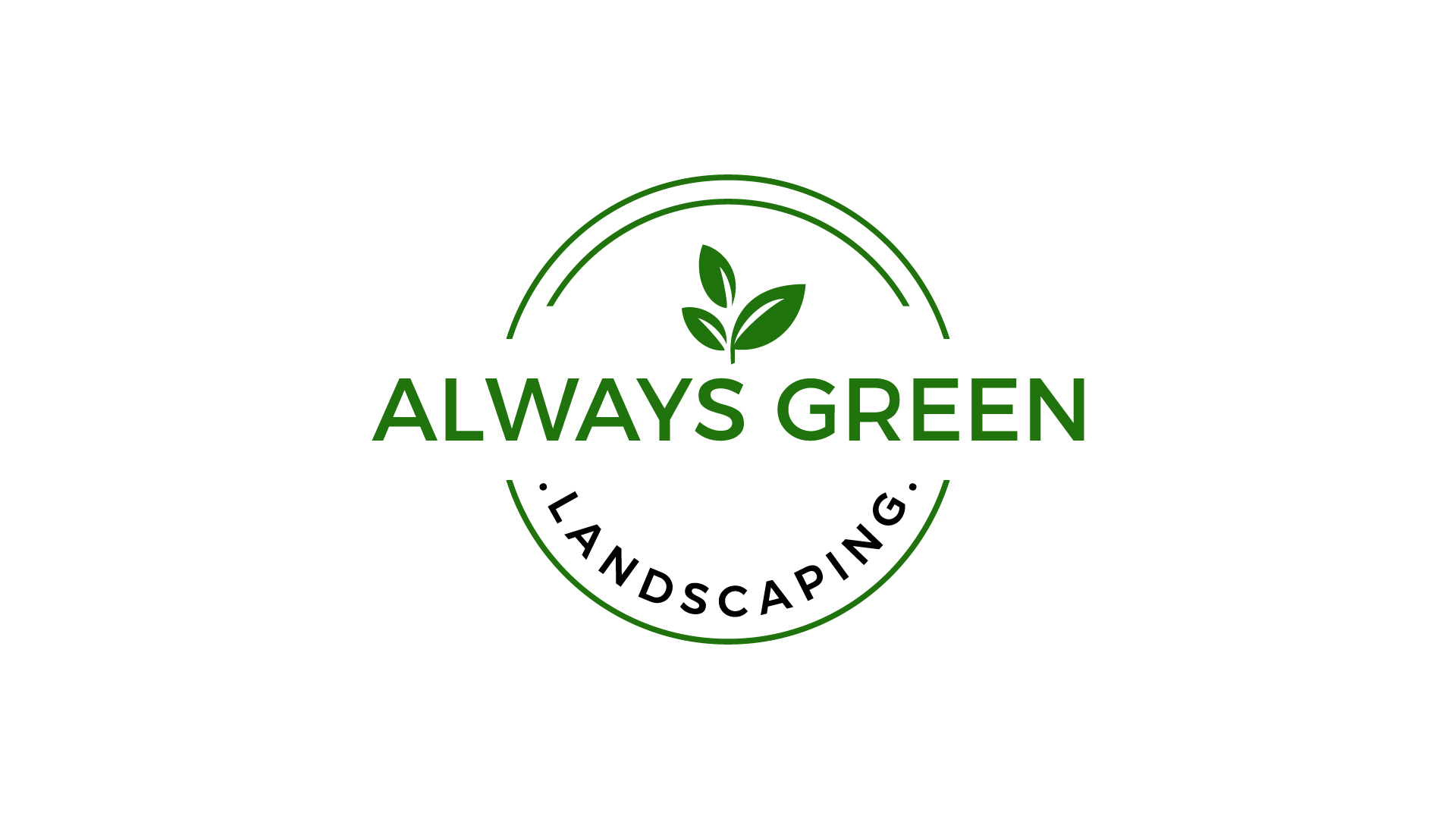 Always Green Landscaping, Inc. Logo