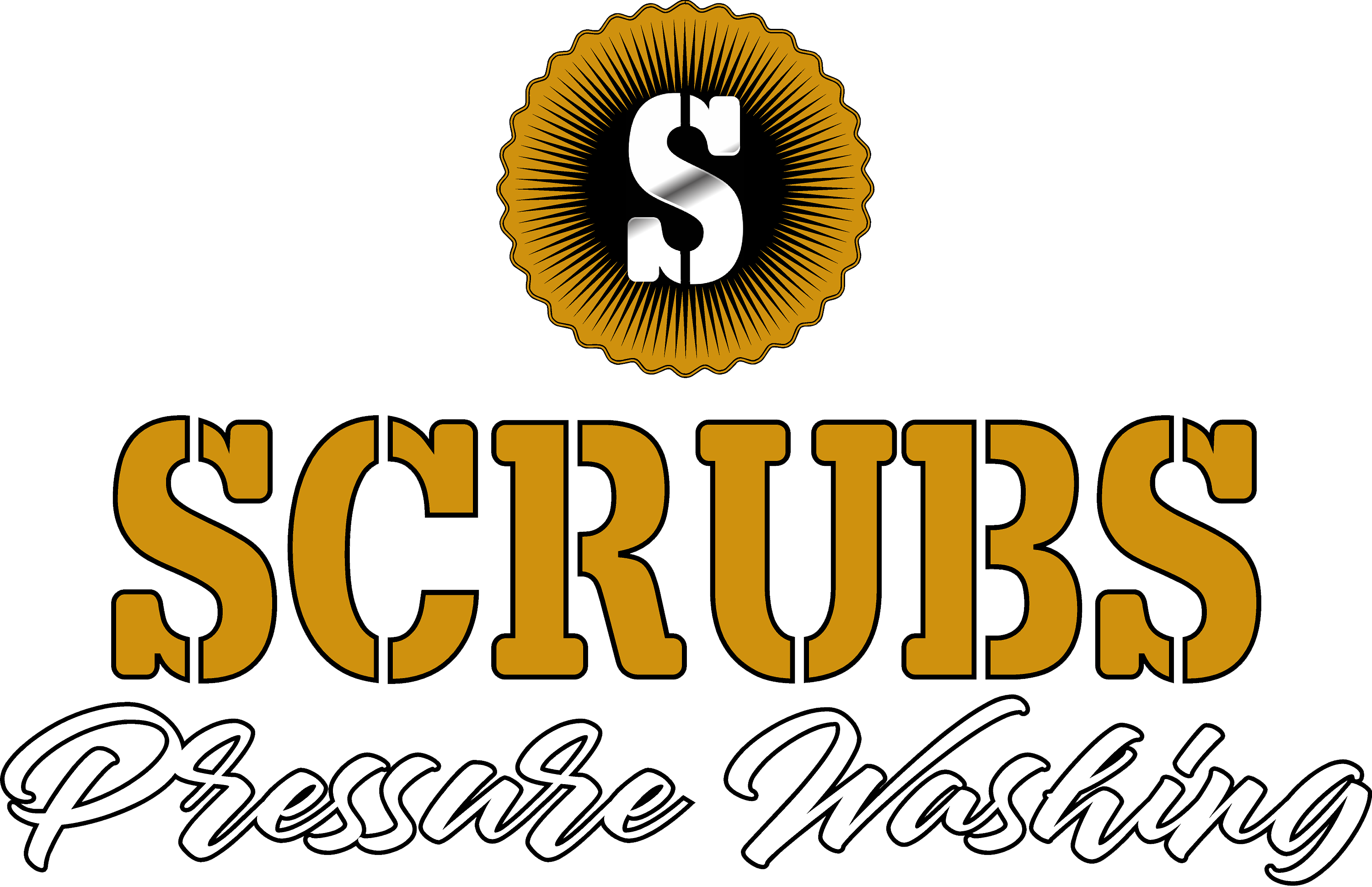 Scrubs Pressure Washing Logo
