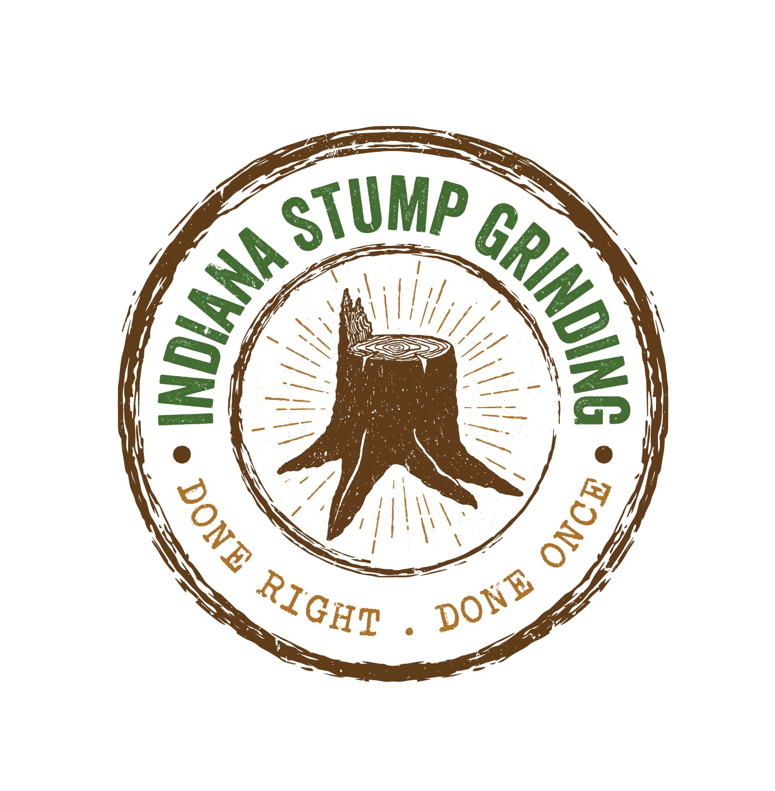 Indiana Stump Grinding Logo