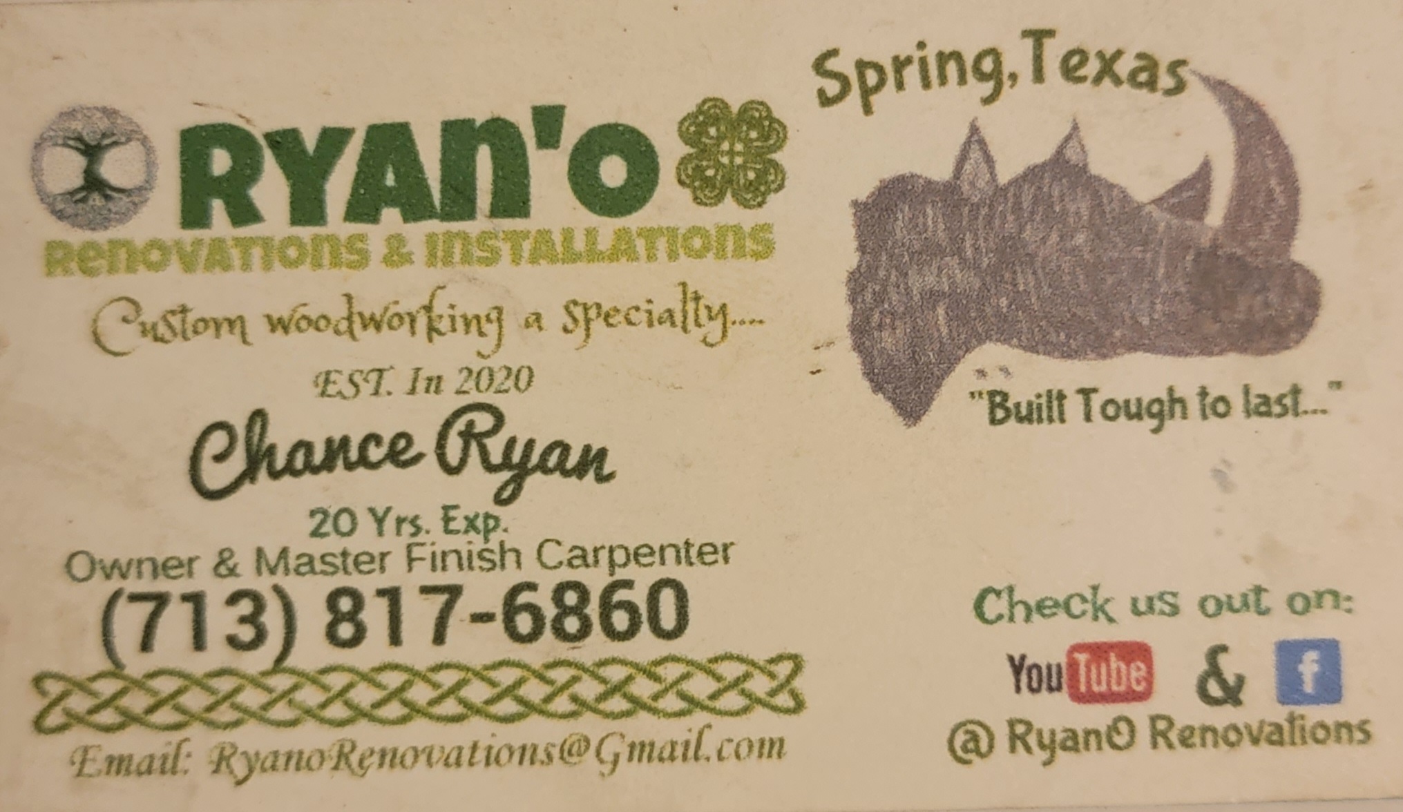 Ryano Renovations Logo