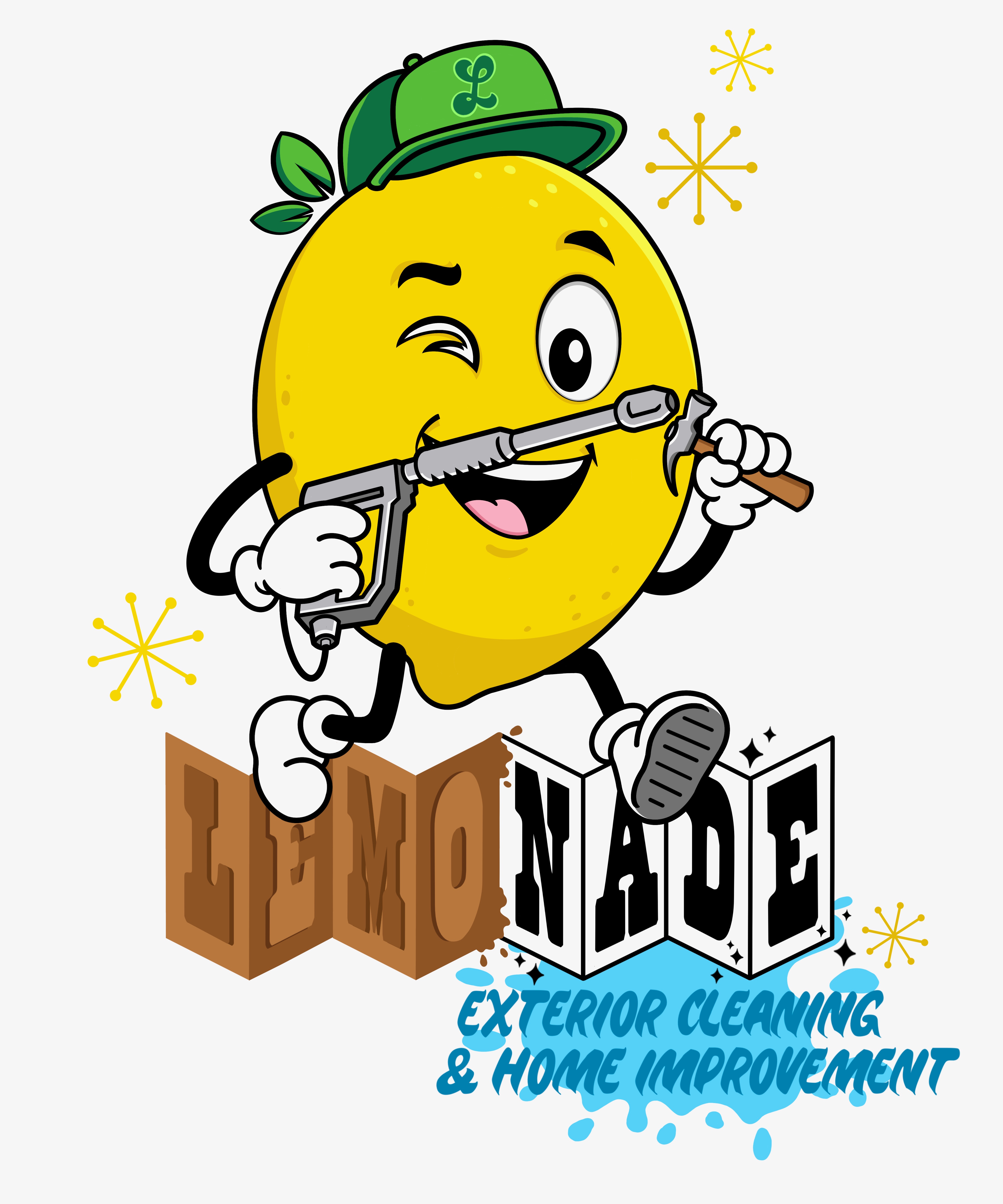 Lemonade Exterior Cleaning & Home Improvement-Unlicensed Contractor Logo