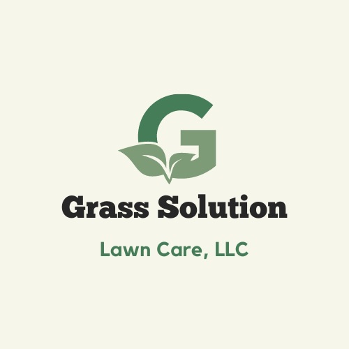 Grass Solution Lawn Care Logo