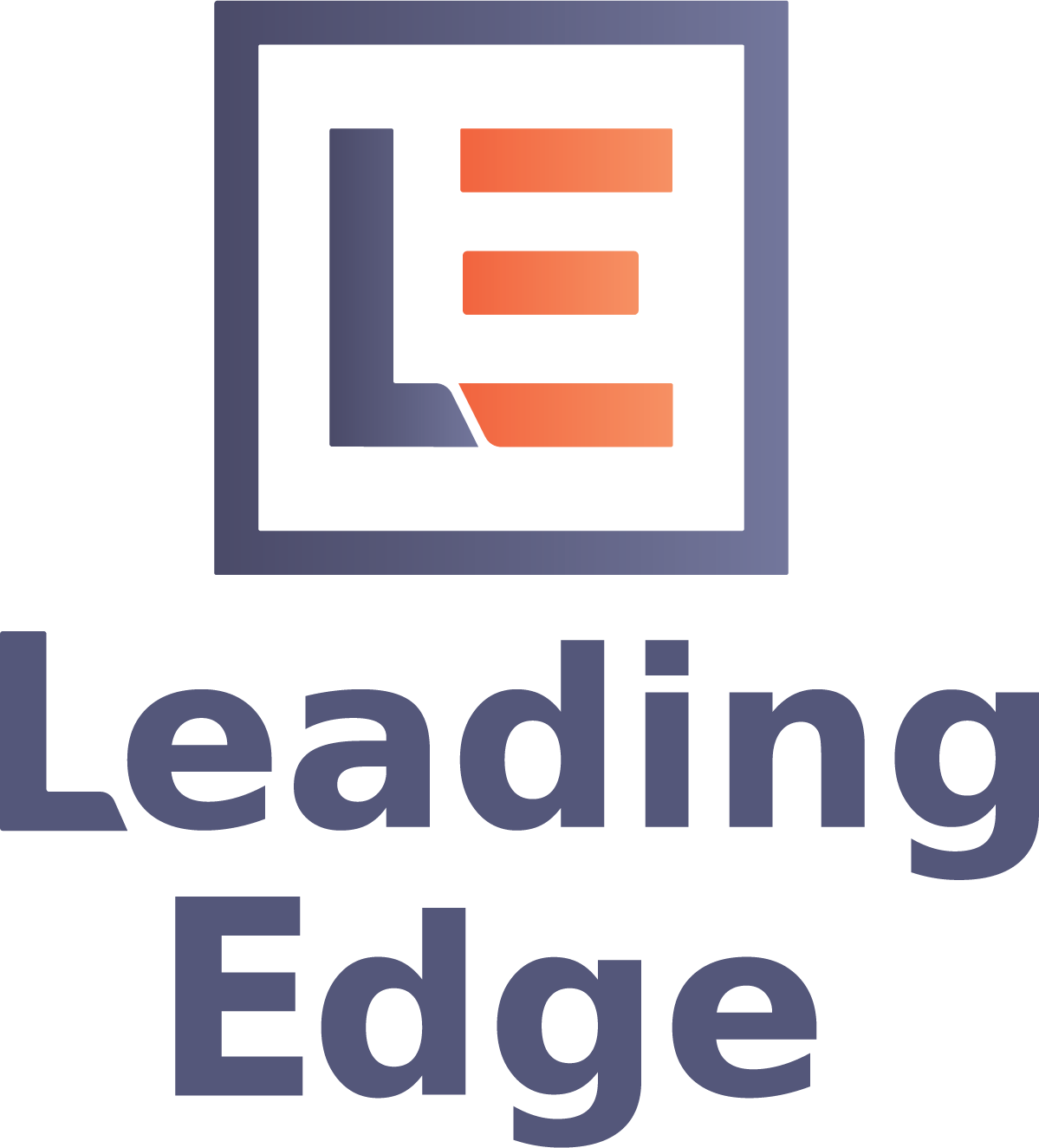 Leading Edge Concrete Logo
