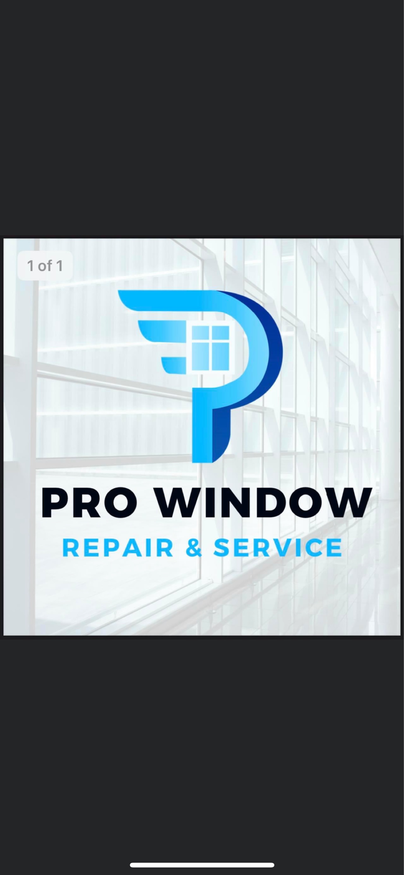 Pro Window Repair & Service LLC Logo