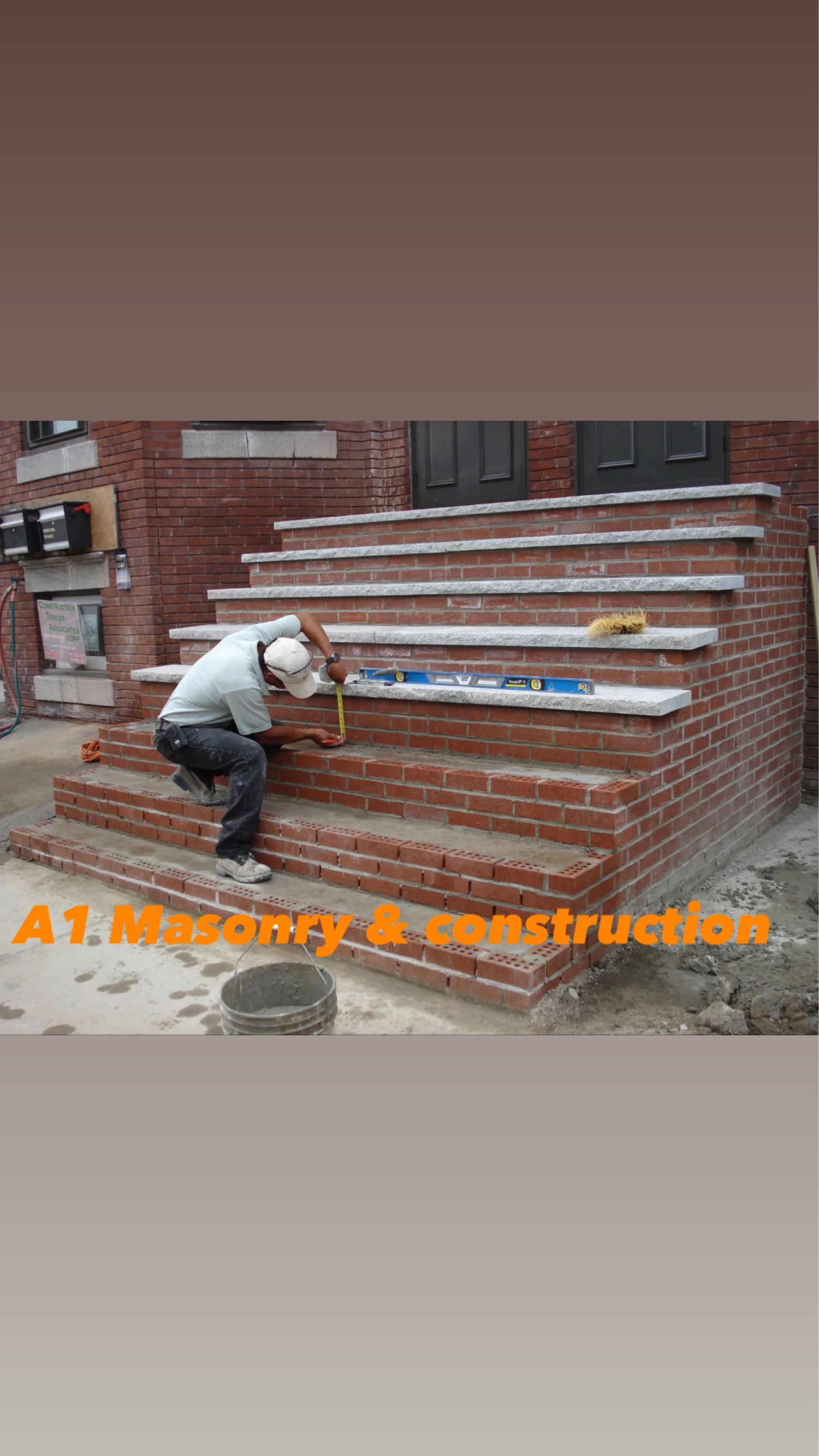 A1 Masonry & Construction Logo