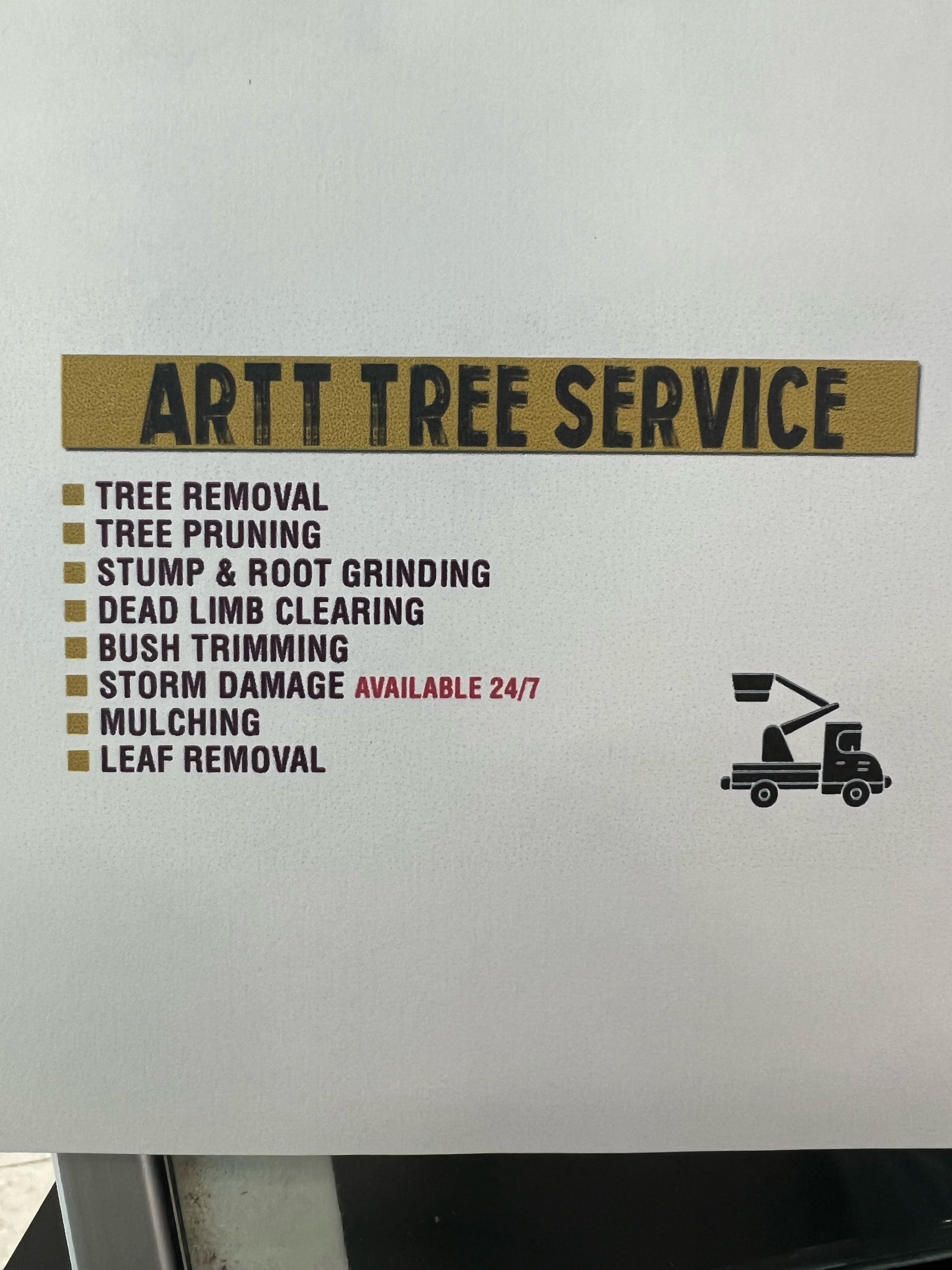 Artt Tree Service Logo