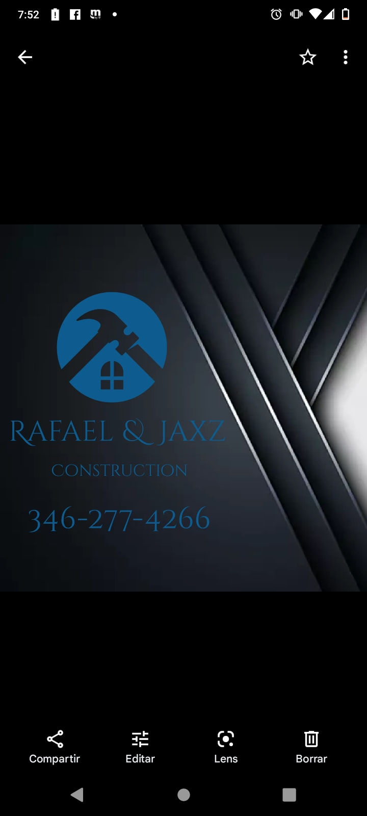 Rafael & Jaxz Construction Logo