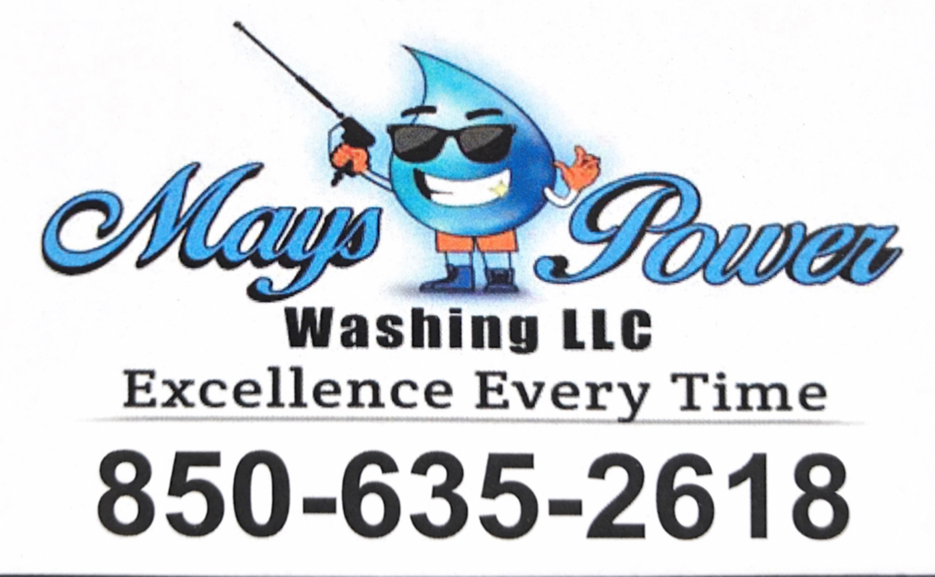 Mays Power Washing, LLC Logo
