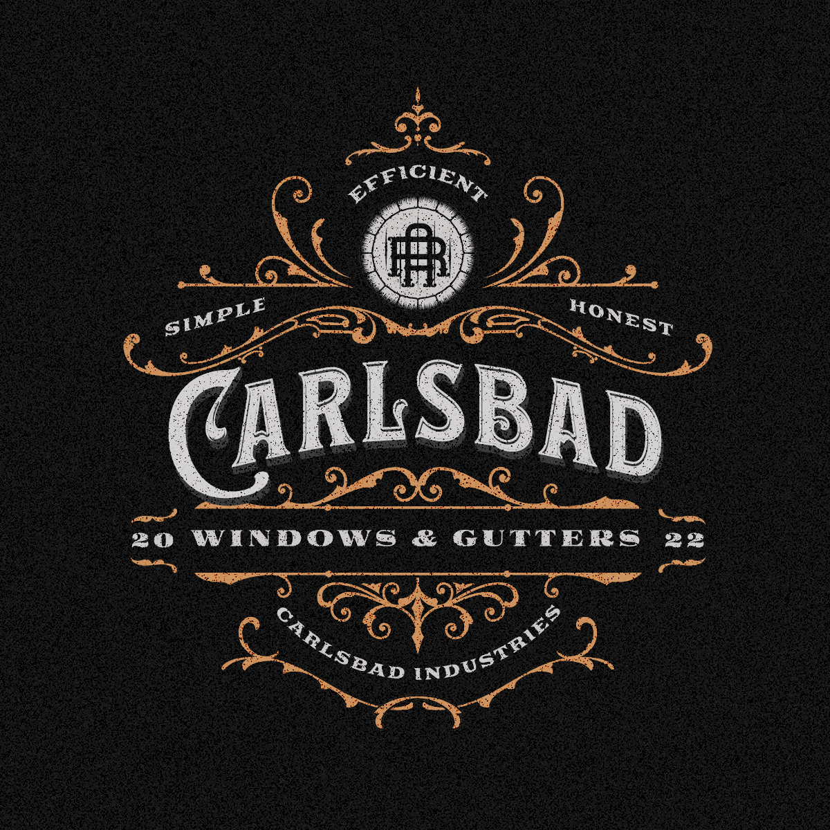 Carlsbad Windows and Gutters Logo