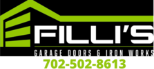 Filli's Garage Doors & Iron Works LLC Logo