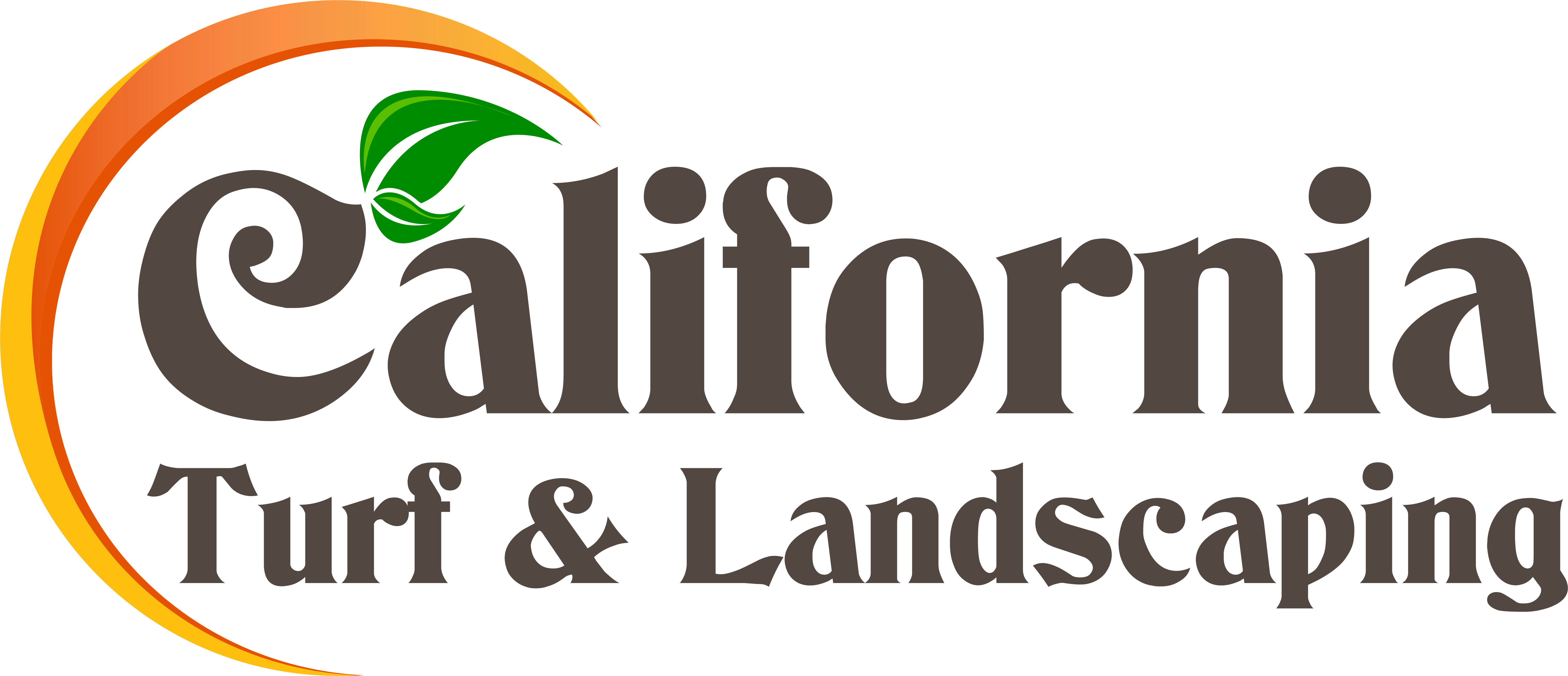 California Turf and Landscaping Logo