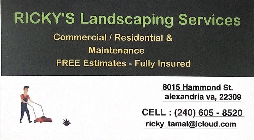 Ricky's Landscaping Services Logo