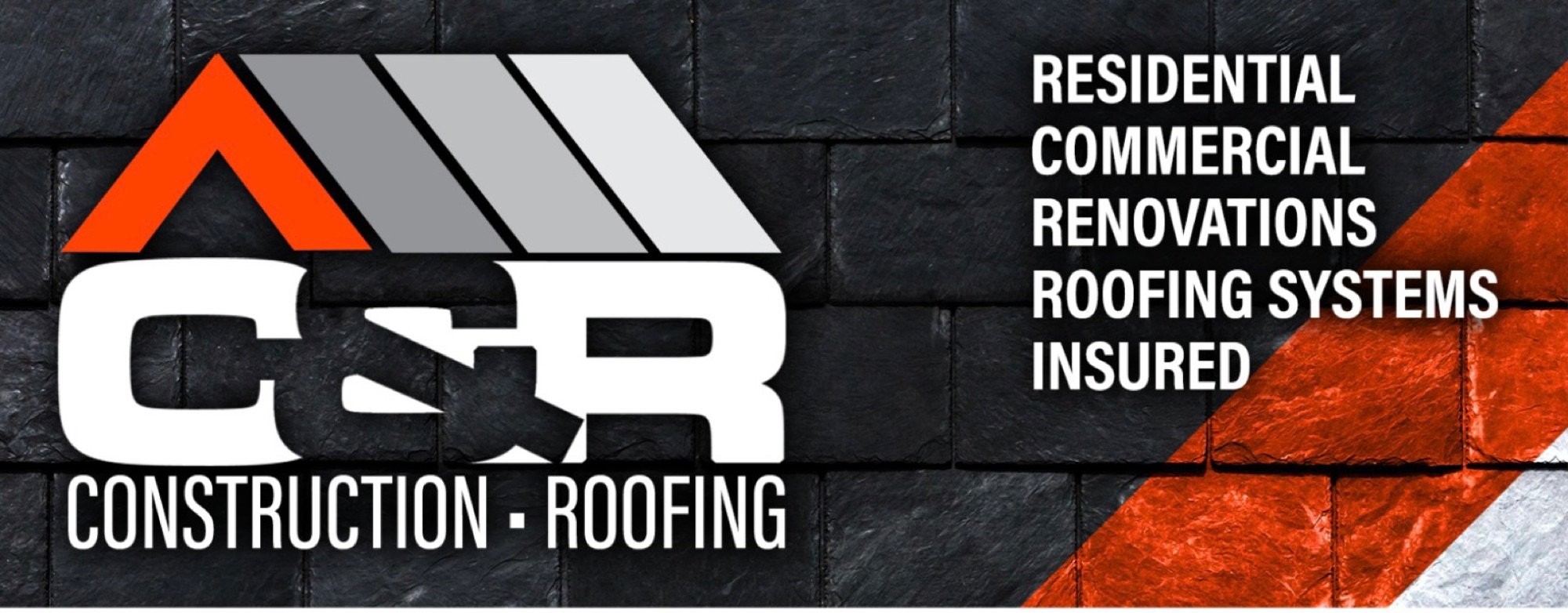 C&R Construction & Roofing Logo