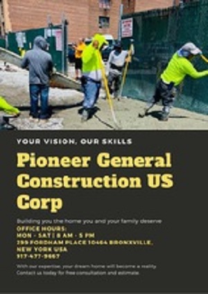 Pioneer General Construction US Corp. Logo