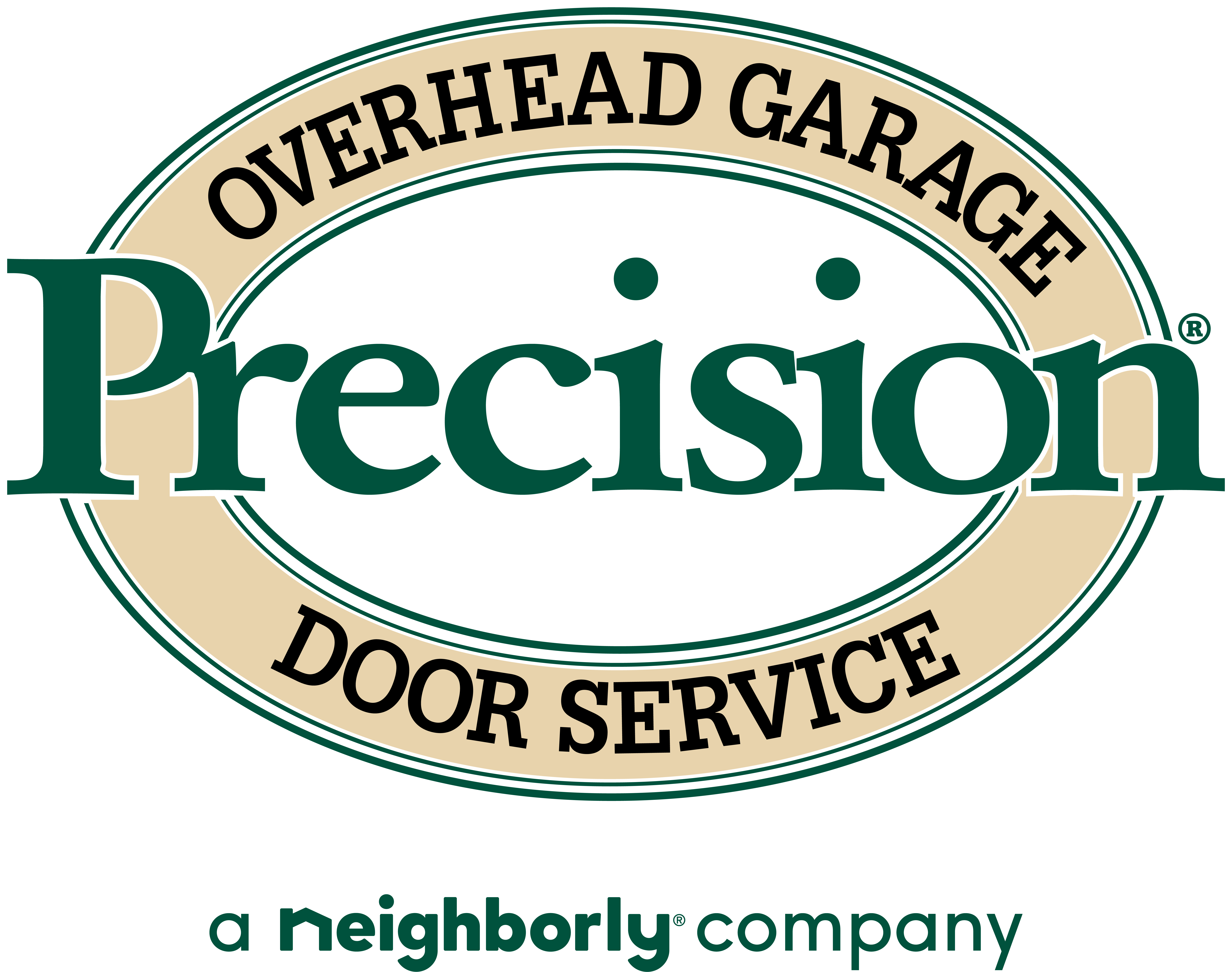 Precision Overhead Garage Doors Logo