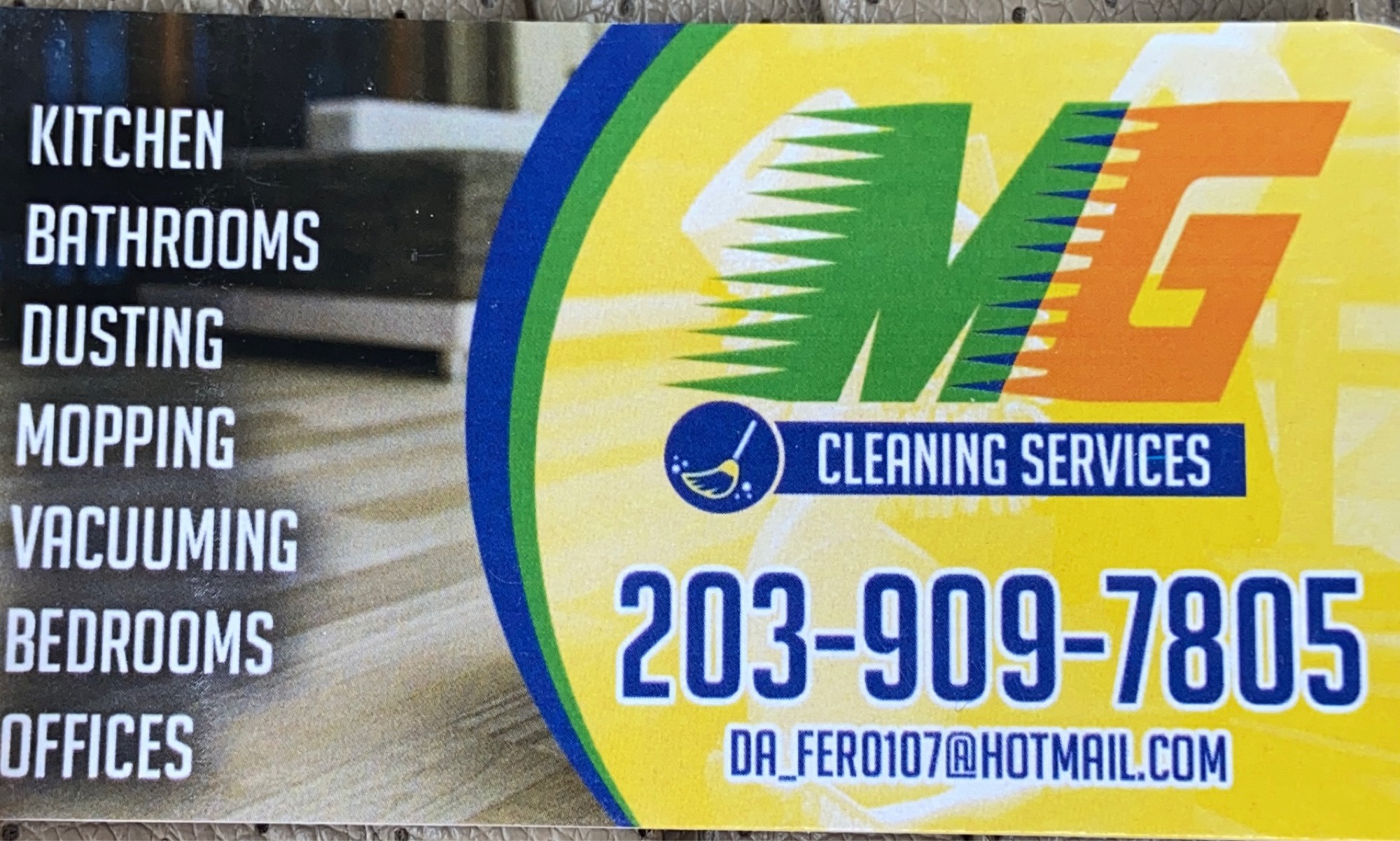 MG Cleaning Services, LLC Logo