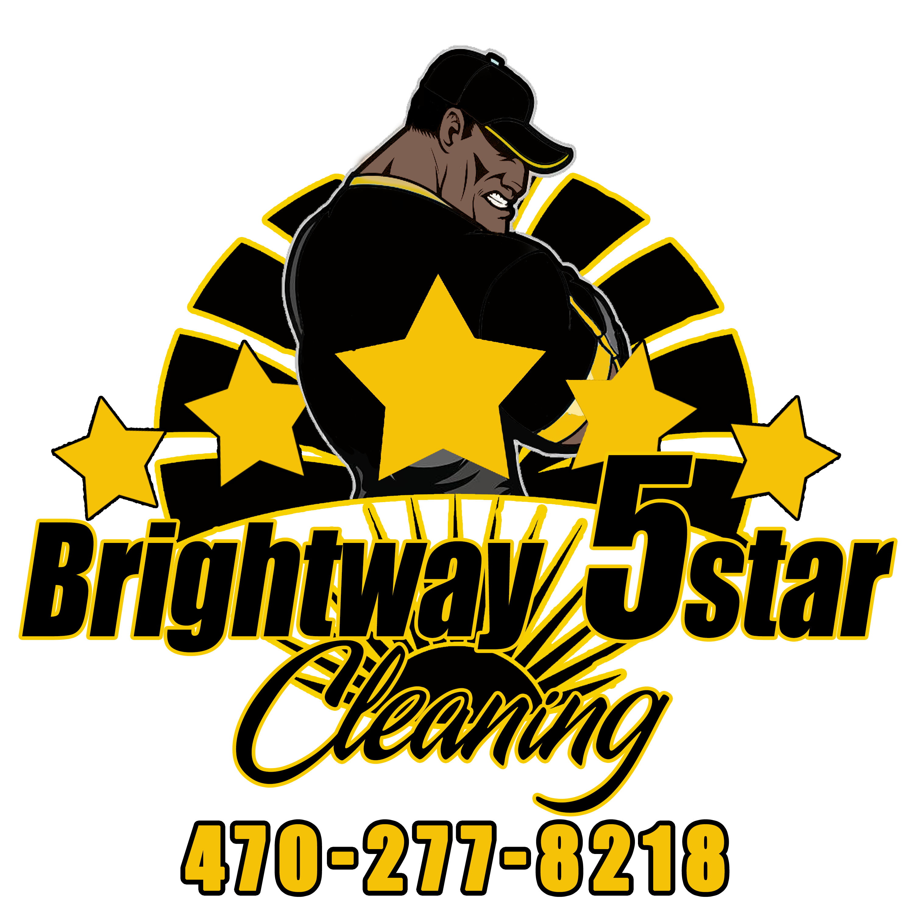 BRIGHT WAY 5 STAR CLEANING SERVICES Logo