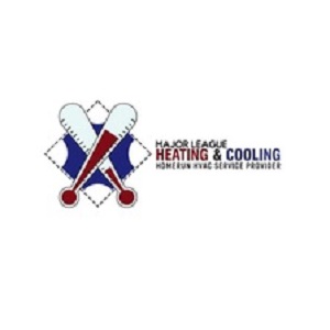 Major League Heating and Cooling Logo