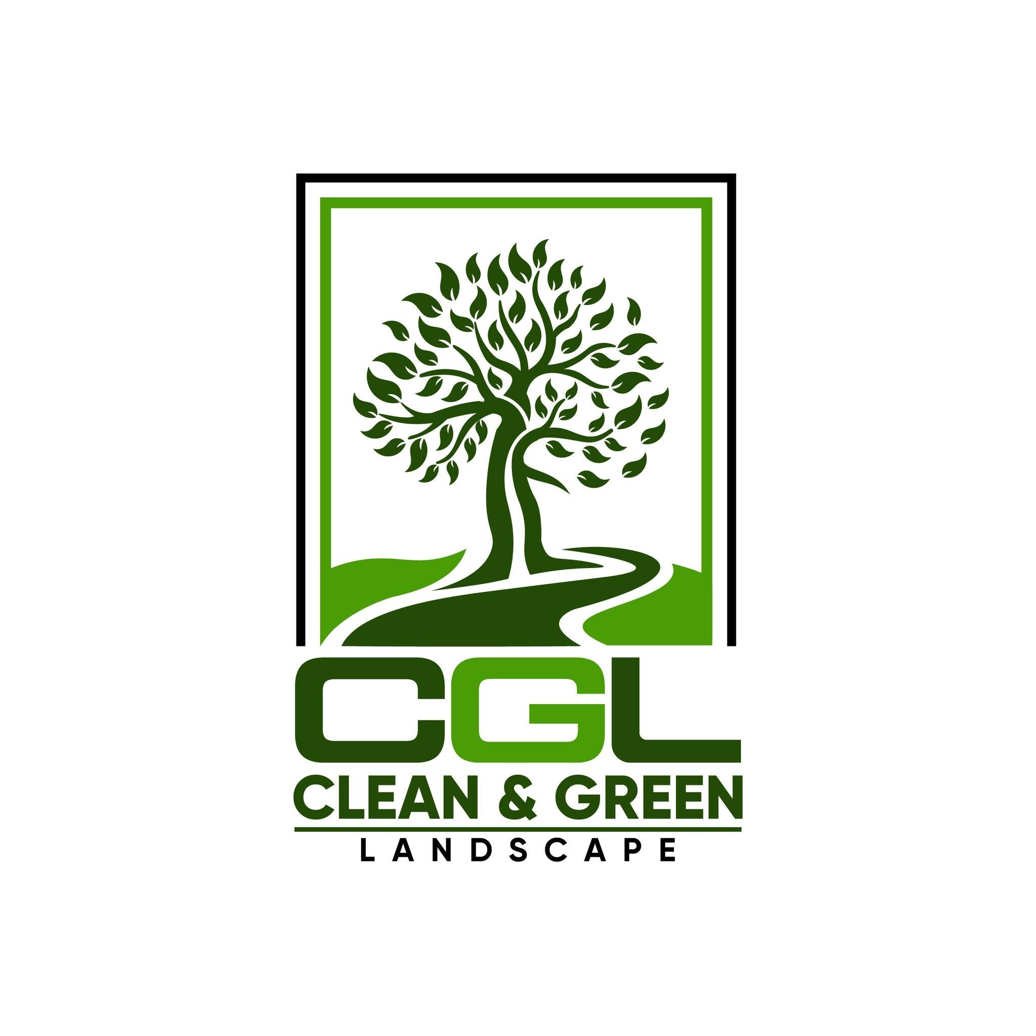 Clean and Green Landscape Logo