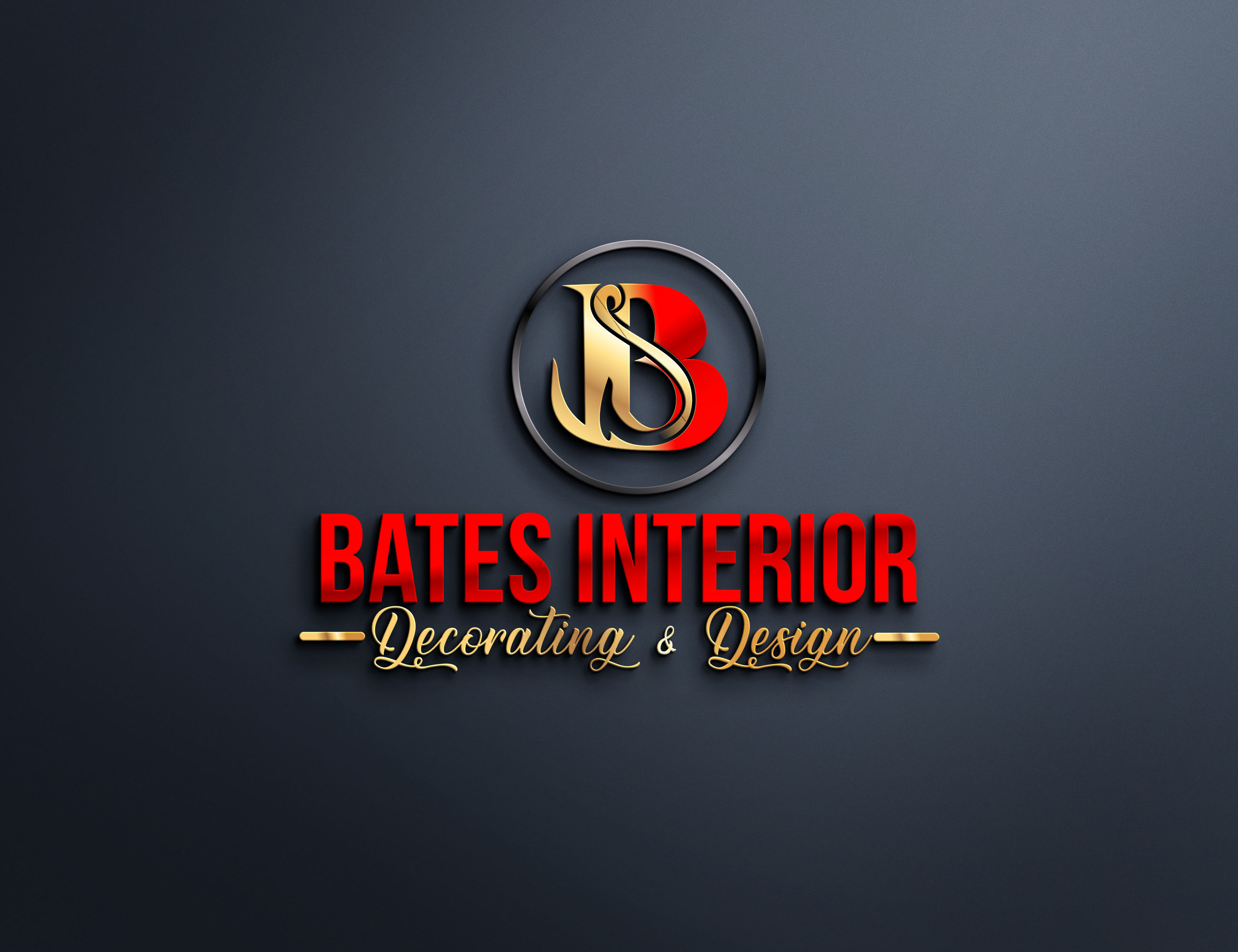 Bates Interior Decorating & Design Logo