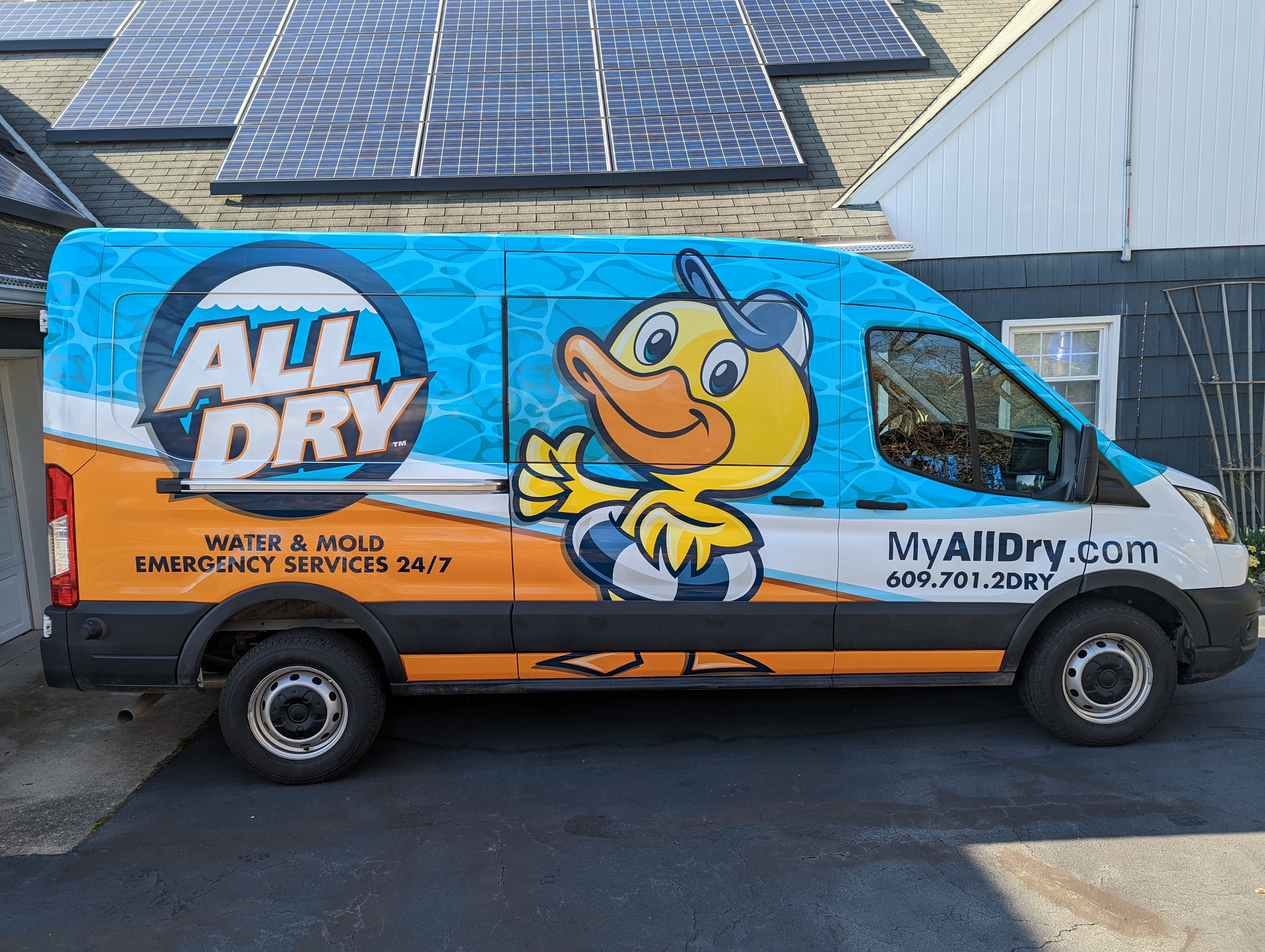All Dry Services of the Jersey Shore Logo