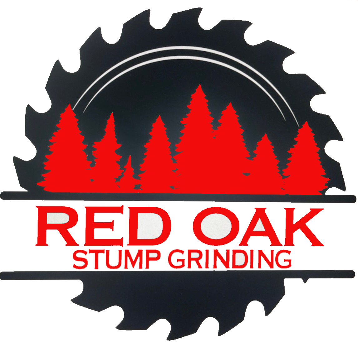 Red Oak Stump Grinding Logo