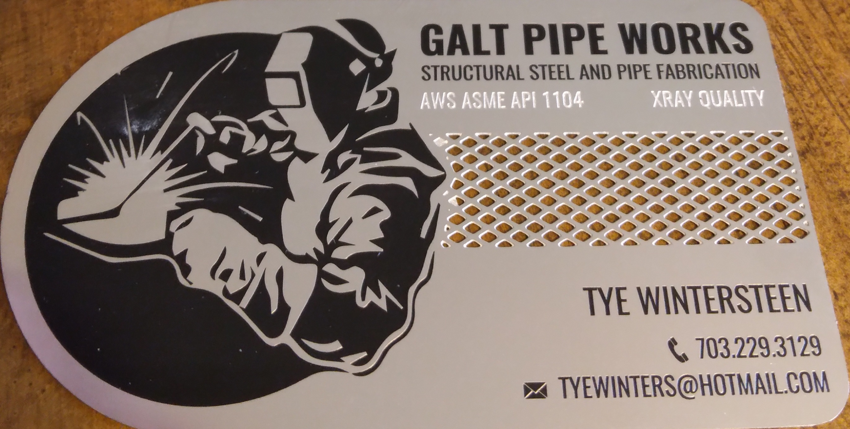 Galt Pipeworks Logo