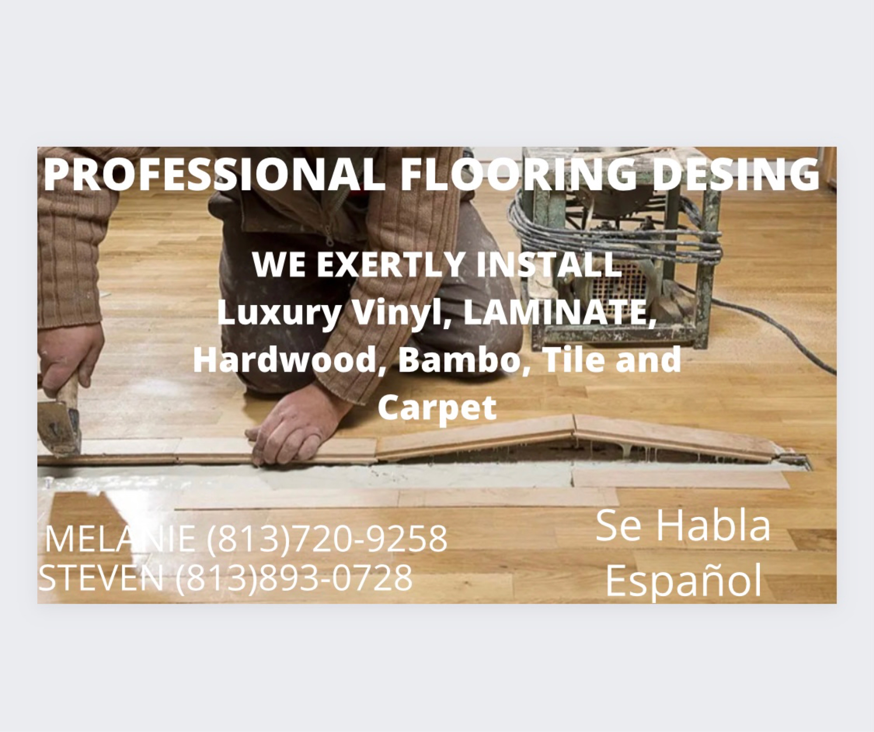 Professional Flooring Designs Logo