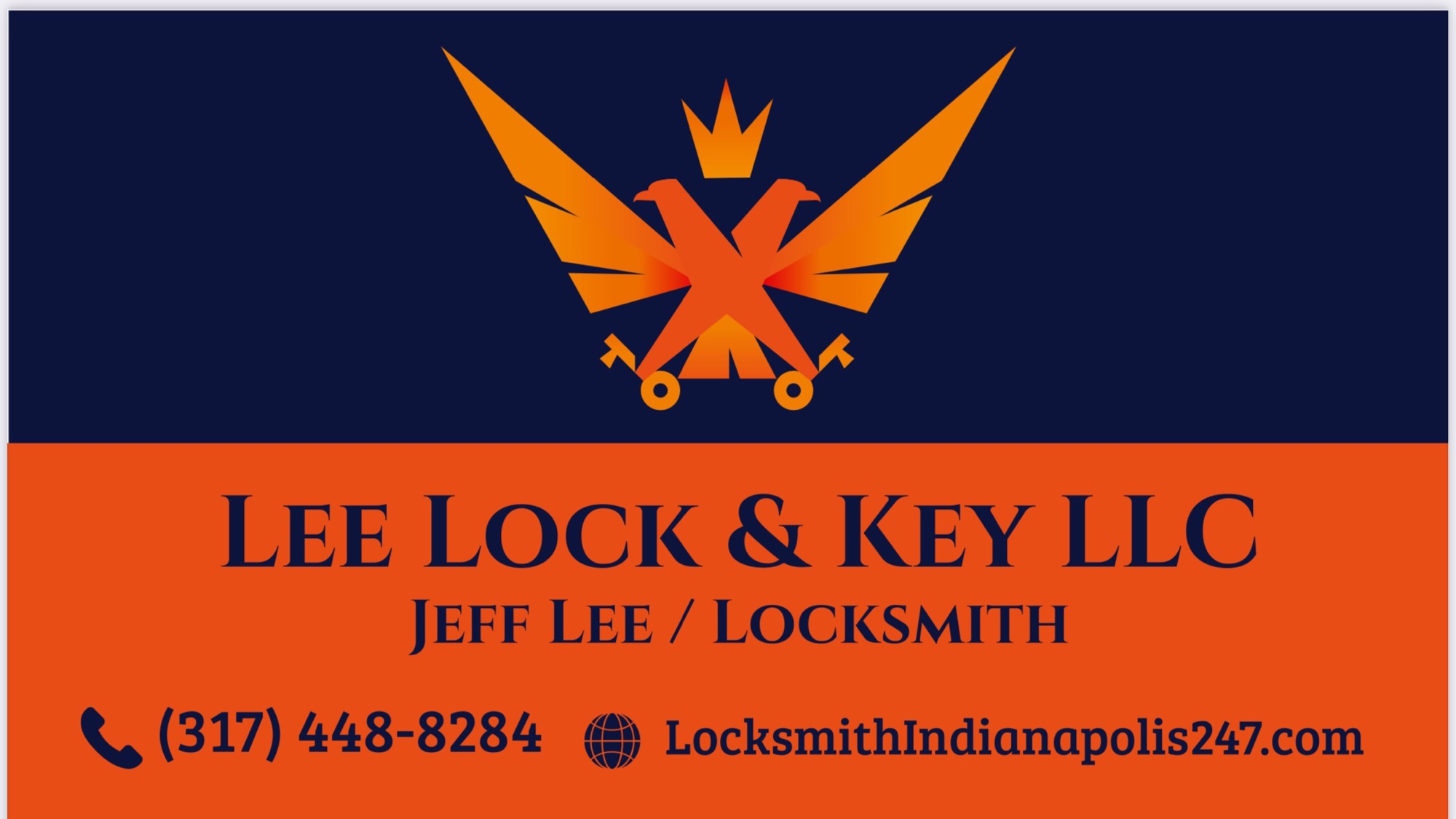 Lee Lock & Key, LLC Logo
