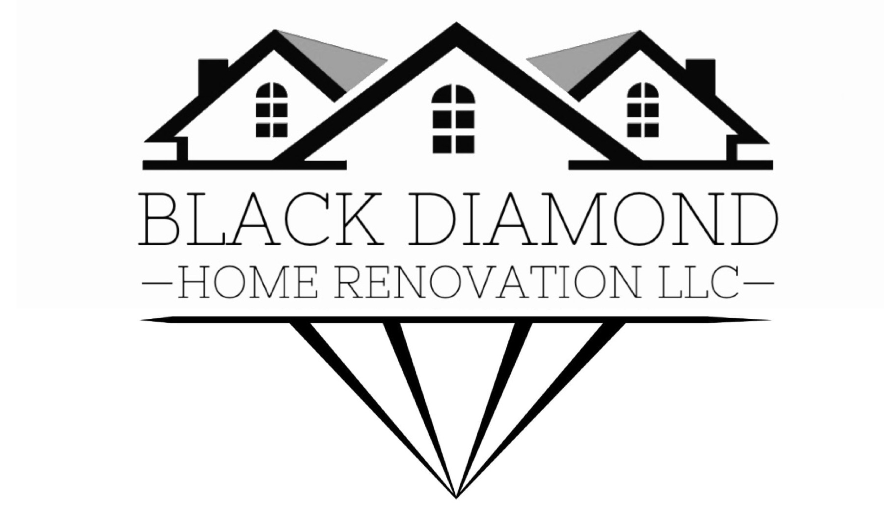Black Diamond Home Renovation Logo