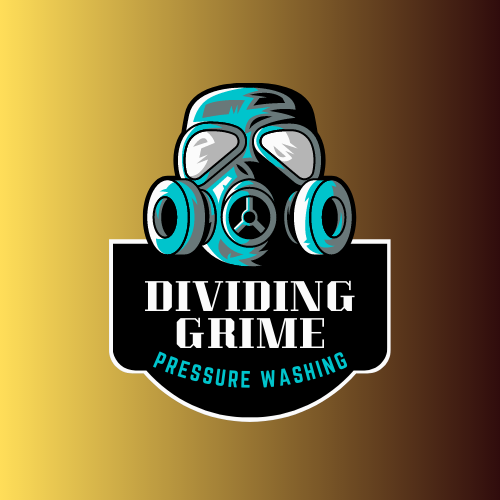 Dividing Grime Pressure Washing Logo