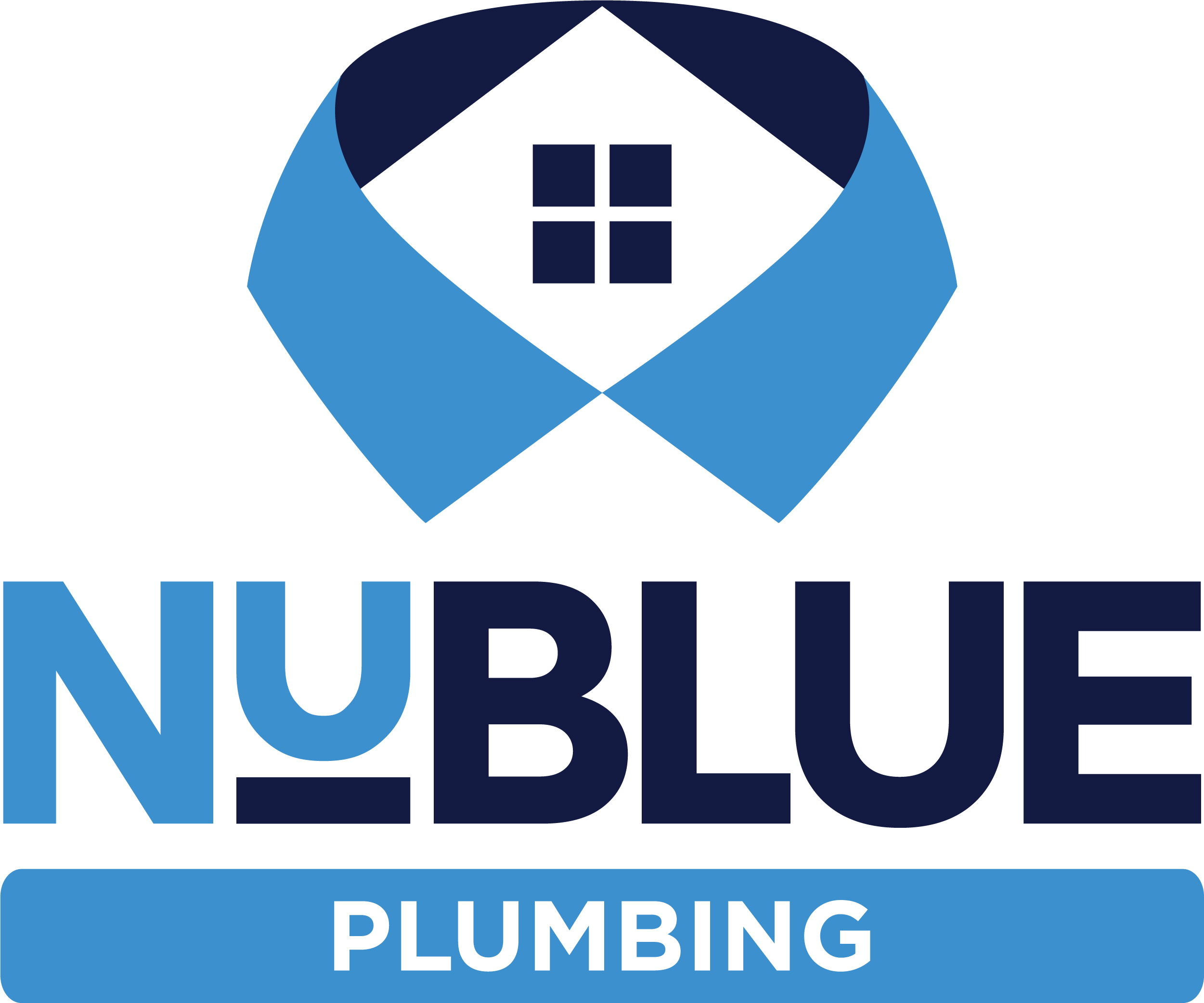 NuBlue Plumbing Logo