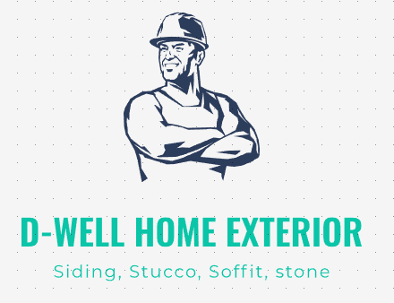 D Well Home Exterior Siding Logo