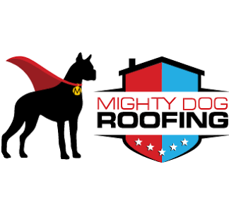Mighty Dog Roofing Salt Lake Area North Logo